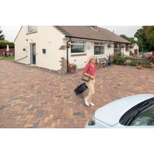 Marshalls Driveline Priora Driveway Block Paving – Ochre 200 x 100 x 60mm Pack of 404