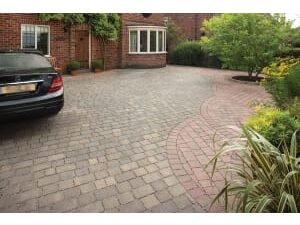 Marshalls Drivesett Tegula Priora Driveway Block Paving - Harvest 120 x 160 x 60mm Pack of 492