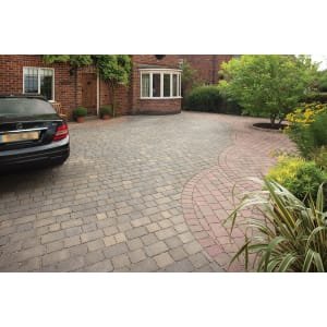 Marshalls Drivesett Tegula Priora Driveway Block Paving – Harvest 120 x 160 x 60mm Pack of 492