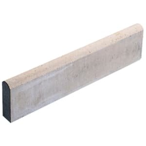 Marshalls Round Smooth Edging Stone – White 600 x 150 x 50mm