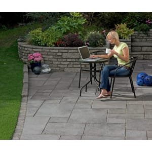 Marshalls Firedstone Dusk Paving Slab Mixed Size – 5 m2 pack