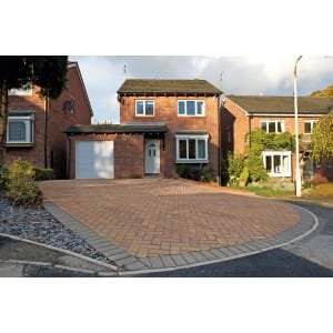 Marshalls Driveway Block Paving Pack – Sunrise 200 x 100 x 50mm Pack of 488