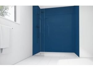 Mermaid Atlantic Acrylic 3 Sided Shower Panel Kit - 1700 x 900mm