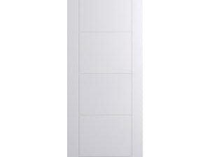 Wickes Exeter White Smooth Moulded 4 Panel Internal Door - 1981 x 686mm