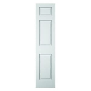 Wickes Lincoln White Grained Moulded 3 Panel Internal  Door – 1981 x 457mm