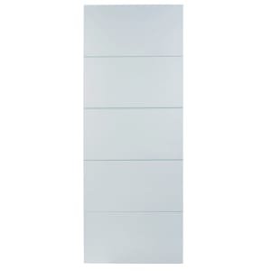 Wickes Halifax White Smooth Moulded 5 Panel Internal Door – 1981 x 762mm