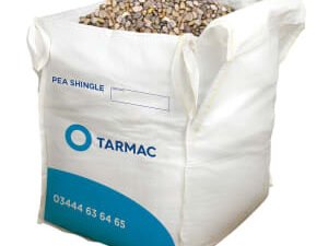 Tarmac Jumbo Brown & Grey Gravel Pea Shingle Bag - 10.5m²