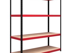 Rb Boss 4 Tier Wood Shelving Kit - 1800 x 1600 x 600mm 500kg Udl