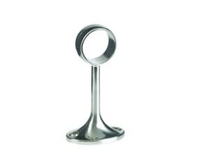 Wickes Interior Decorative Centre Rail Bracket - 25mm Brushed Nickel