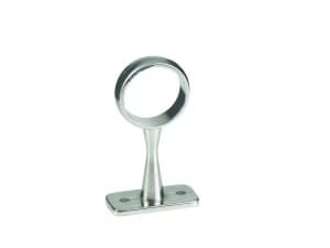 Wickes Centre Rail Bracket - 25mm Brushed Nickel