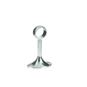 Wickes Interior Decorative Centre Rail Bracket – 19mm Brushed Nickel