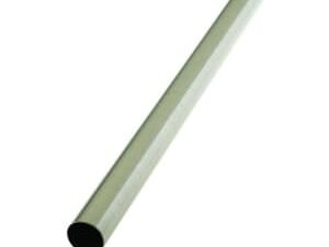 Wickes Interior Wardrobe Rail - 19mm x 910mm Brushed Nickel