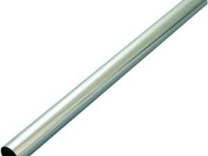 Wickes Interior Multi Rail Tube - 25mm x 2.44m Chrome