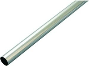 Wickes Interior Multi Rail Tube - 25mm x 1.21m Chrome