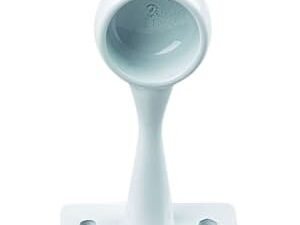 Wickes End Rail Bracket - 19mm White Pack of 2