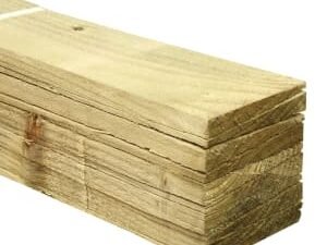 Wickes Traditional Brown Feather Edge Timber Fence Board - 100x11mmx2.4m - Pack of 10