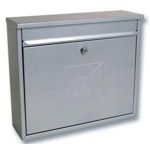 Sterling MB02S Elegance Post Box – Silver