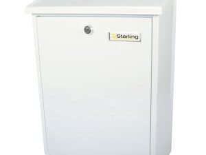 Sterling MB04 Grand Post Box - White