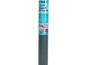 Wickes 13mm Garden Cage & Aviary Wire Mesh Galvanised - 900mm x 6m