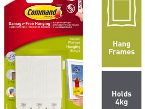 Command White Medium Picture Hanging Strips - Pack of 3