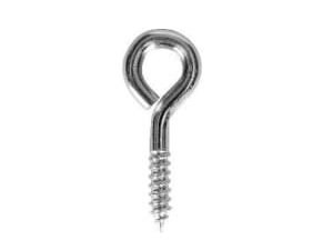 Wickes Zinc Screw Eyes - 30mm - Pack of 10