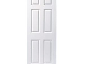 Wickes Lincoln White Smooth Moulded 6 Panel Internal Door - 1981 x 686mm