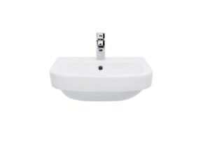 Wickes Phoenix 1 Tap Hole Semi Recessed Bathroom Basin - 520mm