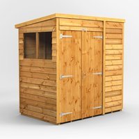 6 x 4 Power Overlap PENT, Double Doors