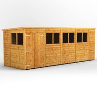 18 x 6 Power Pent Double Door