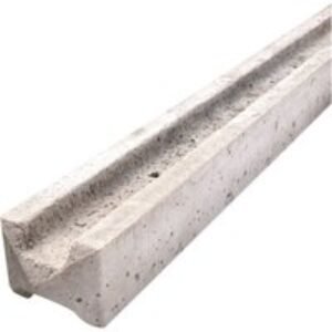 2135mm x 109mm x 94mm Supreme Concrete Intermediate Slotted Fence Post