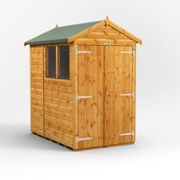 6 x 4 Power Apex Double Door