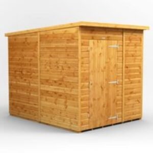 6 x 8 Power Pent Windowless Garden Shed