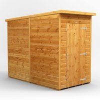 4 x 8 Power Pent Windowless Garden Shed