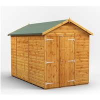 10 x 6 Power Windowless Apex Double Door