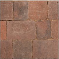 Bradstone Woburn Rumbled Concrete Block Paving Brindle 200x134x50mm