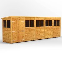 20 x 4 Power Pent Double Door