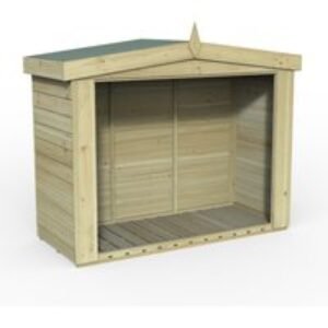 Overlap Presssure Treated Apex Log Store Home Delivery