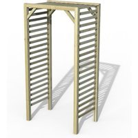 Forest Garden Slatted Arch Home Delivery