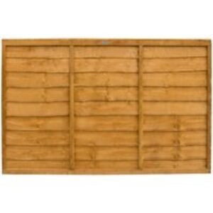 Trade Lap Dip Treated Fence Panel 6ft x 4ft (1.83m x 1.22m)