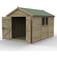 Timberdale 12 x 8 Apex Shed Combo - Home Delivery