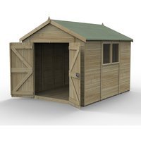 Timberdale 10 x 8 Double Door Apex Shed Home Delivery