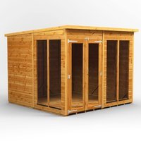 8 x 8 Power Pent Summerhouse