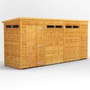 14 x 4 Power Pent Security Shed