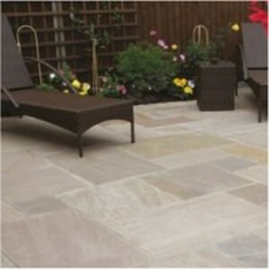 Natural Paving Classicstone Lakeland Paving Slab 600x600x24 mm Pack of 44