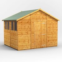 8 x 10 Power Apex Shed