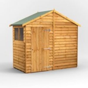 4 x 8 Power Overlap Apex Shed