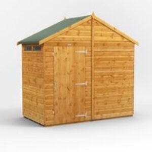 4 x 8 Power Apex Security Shed