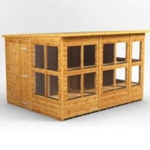 10 x 8 Power Pent Potting Shed