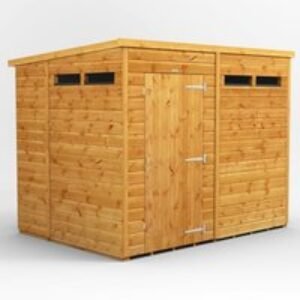 8 x 6 Power Pent Security Shed