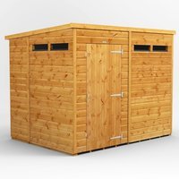 8 x 6 Power Pent Security Shed